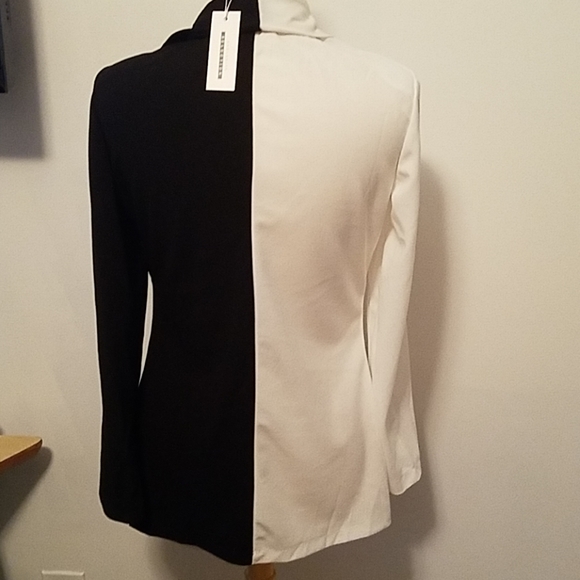 New Long Sleeve Blazer Dress Jkt - Picture 5 of 5